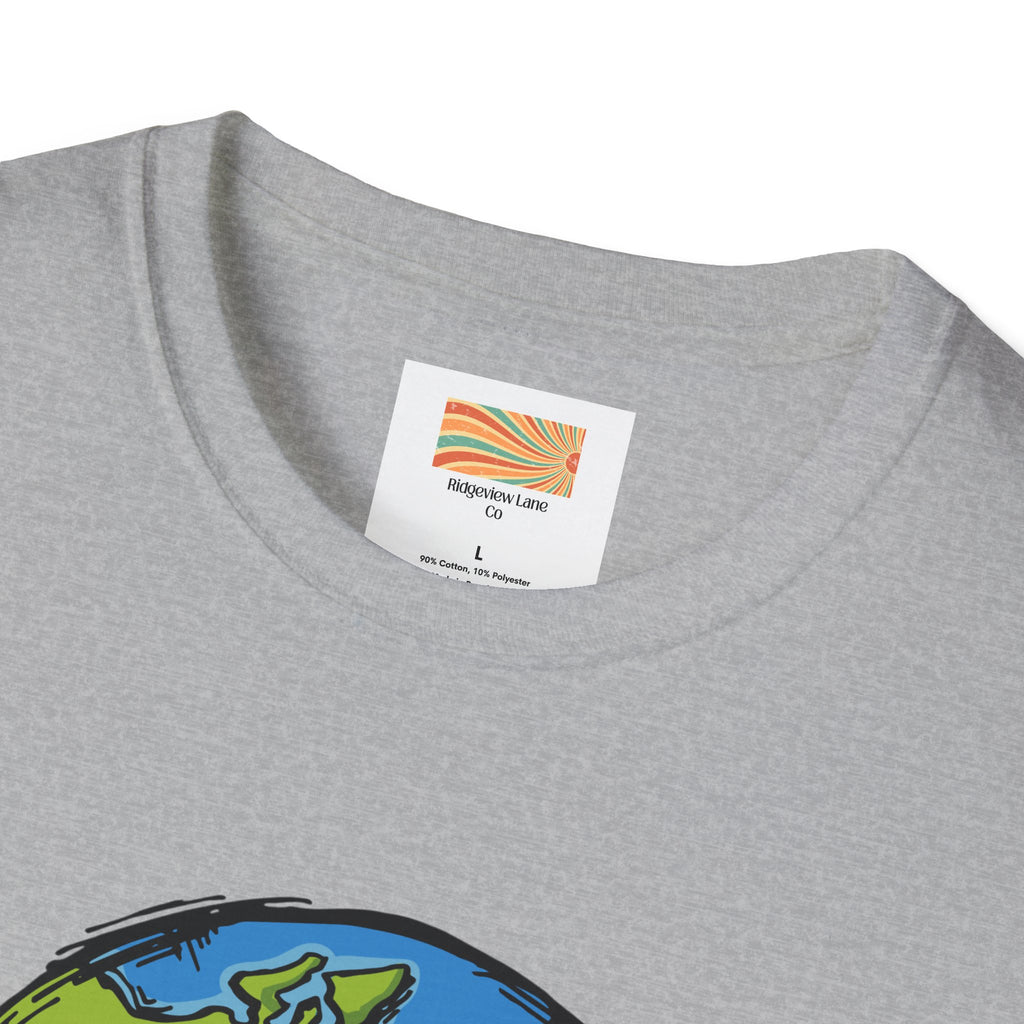 Earth Crew T‑Shirt — Planet Earth Graphic Tee (“Planet Earth: You Are A Crew”)
