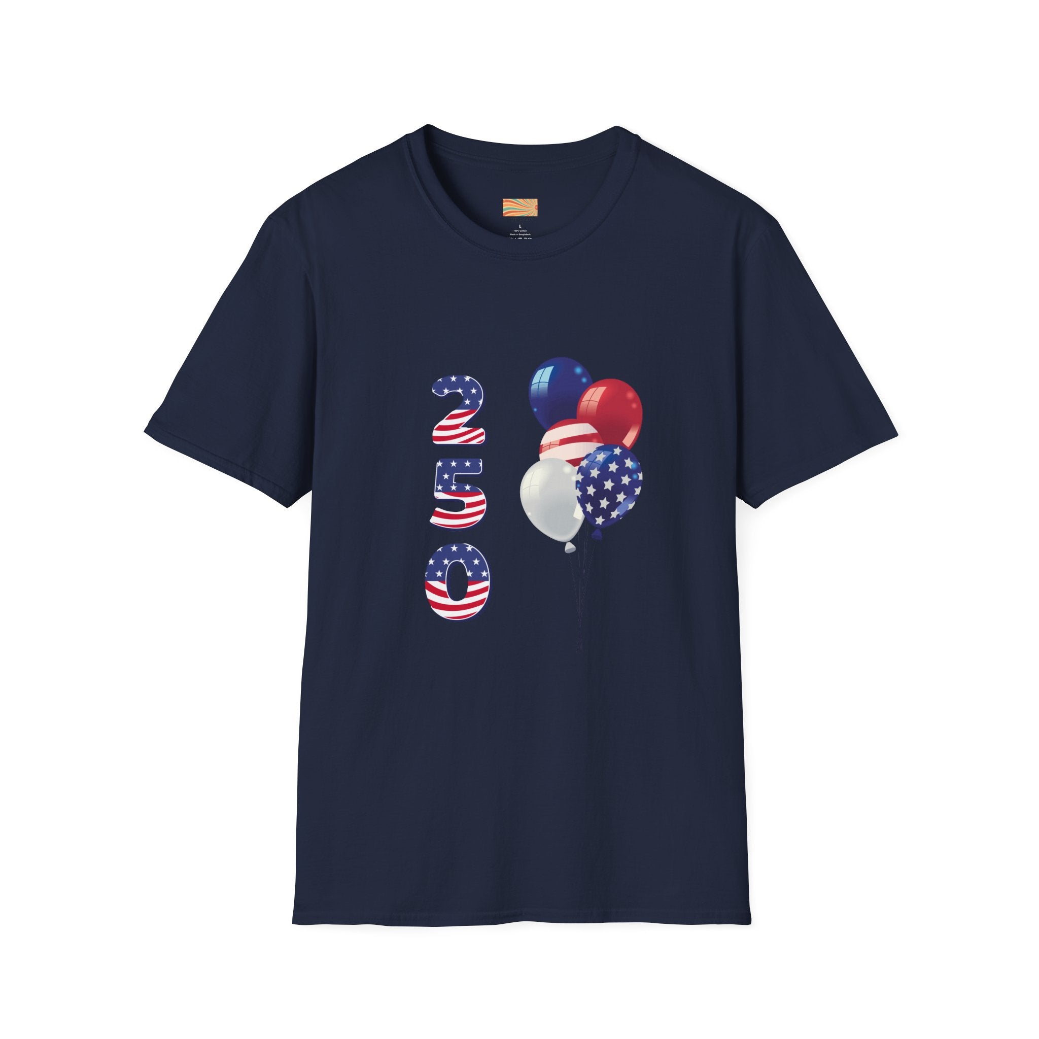 250th balloons Unisex Softstyle T-Shirt